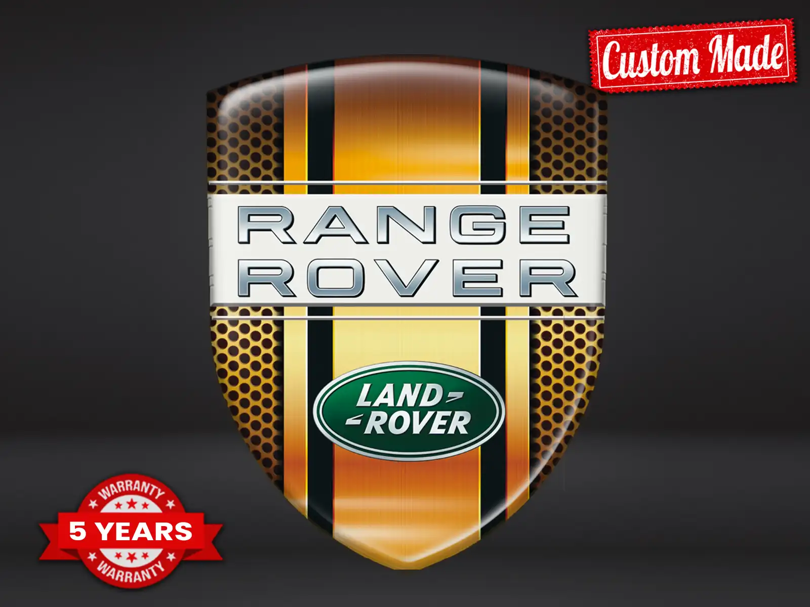 Land Rover Autosticker Racing Professionell Anpassbar